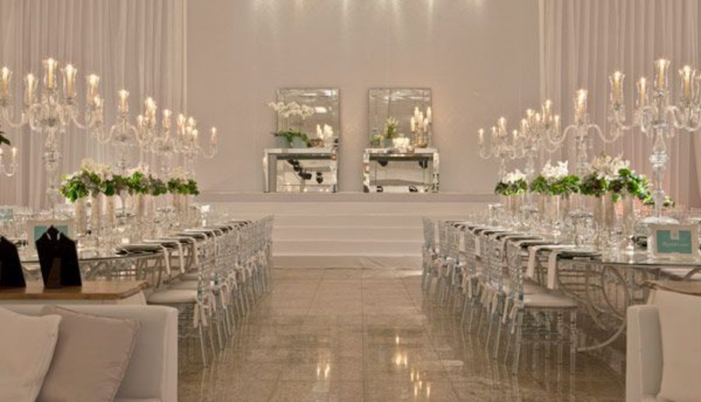 Decoração de Casamento Elegante e Moderna