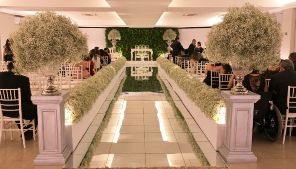 Decoração de Casamento Elegante e Moderna