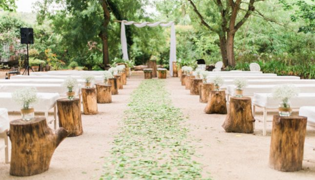 Decoração de Casamento no Campo Simples