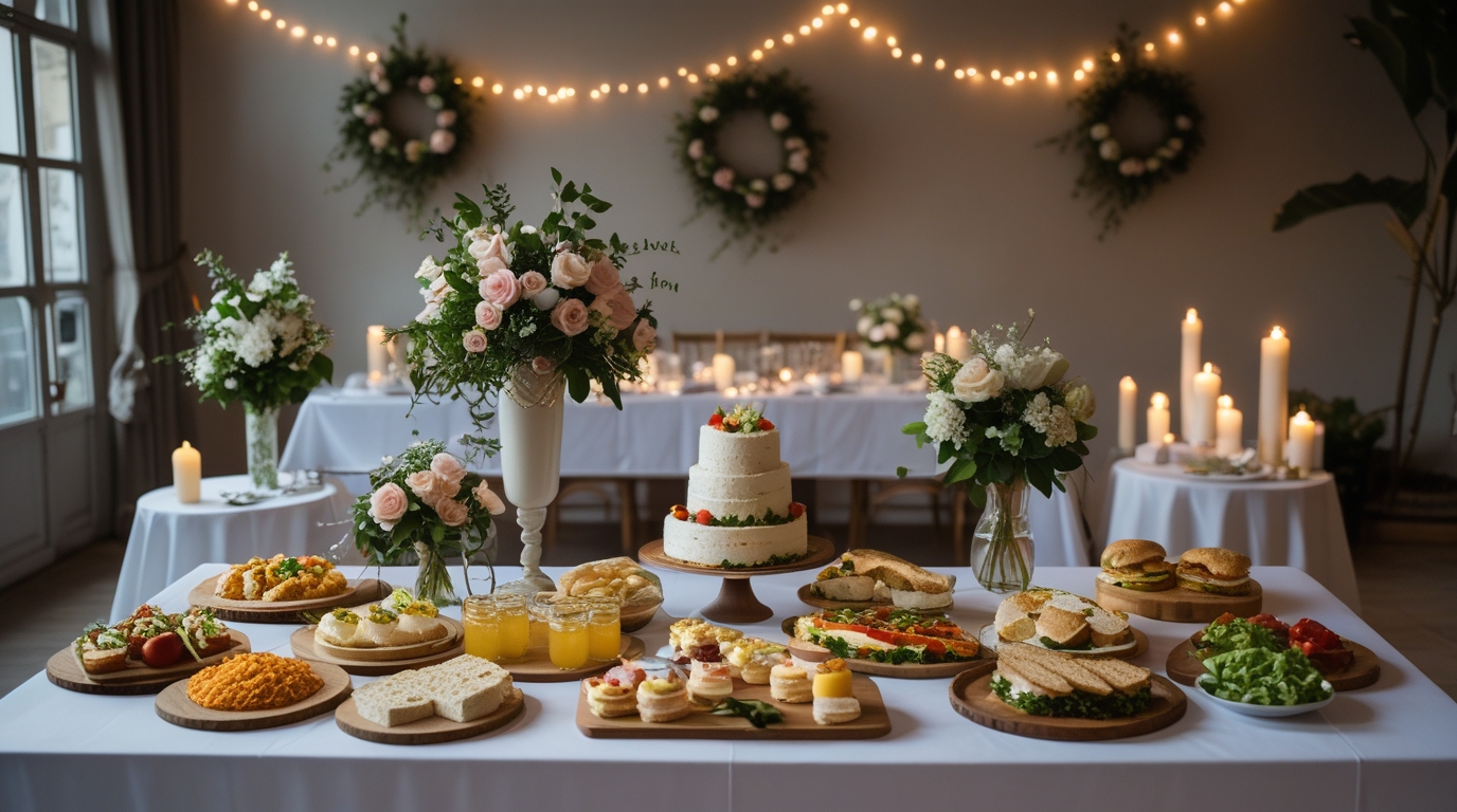 Ideias de Buffet para Casamento Barato