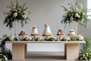 Mesa de Doces Simples para Casamento