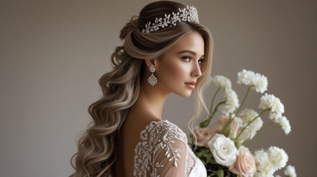 Penteados para Noivas com Cabelo Longo