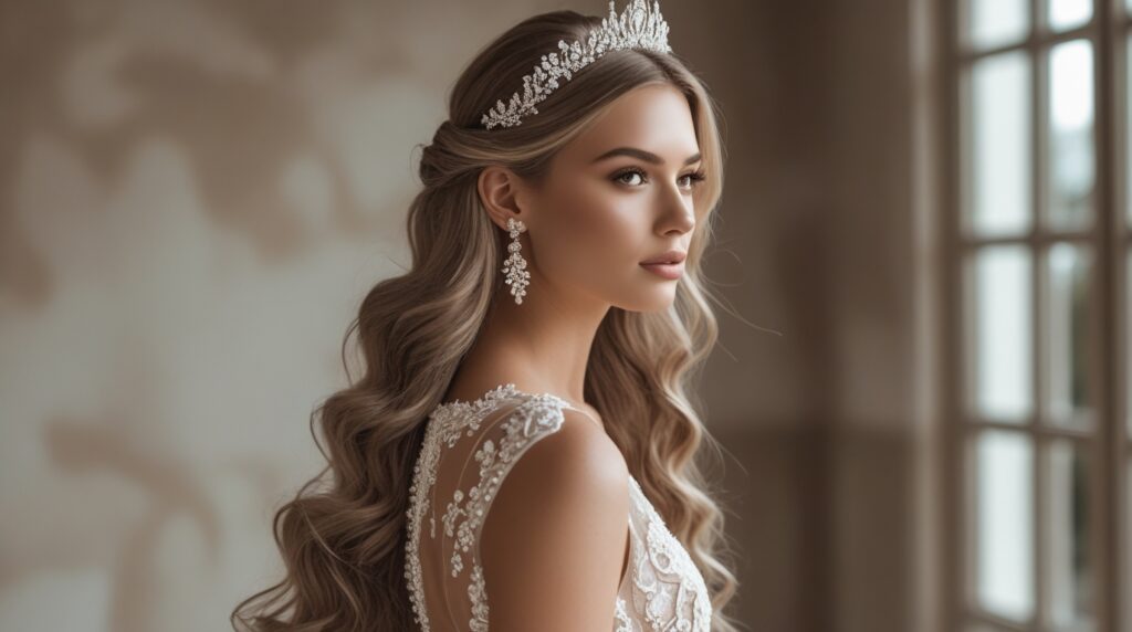 Penteados para Noivas com Cabelo Longo