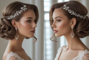 penteados para noivas cabelo curto